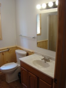 Cabin 9 Bathroom with shower